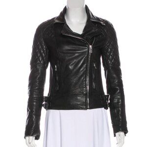 All Saints Leather Walker Jacket